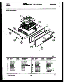 06 - Broiler Drawer Parts parts for Frigidaire Range 24KGMAWAN6-23 from AppliancePartsPros.com