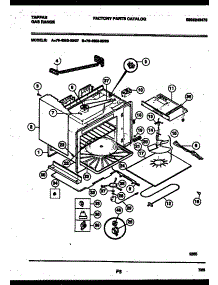 11 - Body Parts parts for Frigidaire Range 76-4960-23-07 from AppliancePartsPros.com