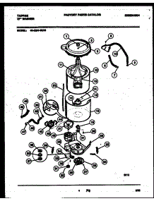 03 - Tub Detail parts for Frigidaire Washer 46-2251-00-03 from AppliancePartsPros.com
