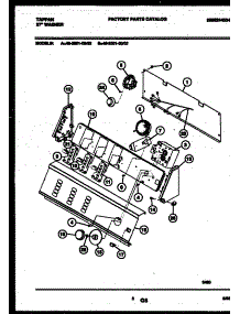 05 - Console And Control Parts parts for Frigidaire Washer 46-2551-23-02 from AppliancePartsPros.com