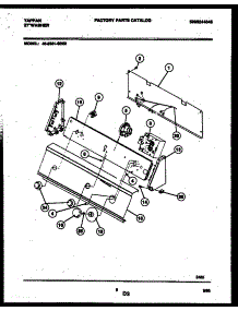 05 - Console And Control Parts parts for Frigidaire Washer 46-2351-00-02 from AppliancePartsPros.com