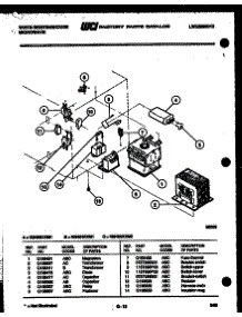 05 - Power Control parts for Frigidaire Microwave KM482KXM2 from AppliancePartsPros.com