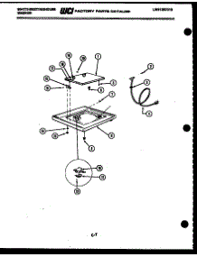 03 - Top And Miscellaneous Parts parts for Frigidaire Washer LA271JXW4 from AppliancePartsPros.com