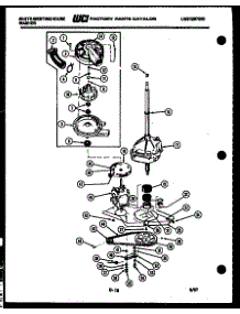 06 - Motor, Transmission And Drive Parts parts for Frigidaire Washer LA800JXF4 from AppliancePartsPros.com