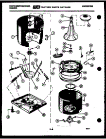 05 - Tub Detail parts for Frigidaire Washer LA800JXH4 from AppliancePartsPros.com