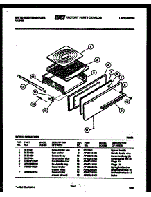 03 - Broiler Drawer Parts parts for Frigidaire Range GF504KXWO from AppliancePartsPros.com