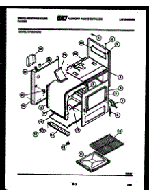 05 - Body Parts parts for Frigidaire Range GF504KXD0 from AppliancePartsPros.com