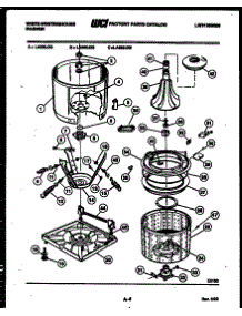 05 - Tub Detail parts for Frigidaire Washer LA560JXD5 from AppliancePartsPros.com