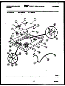 03 - Top Parts parts for Frigidaire Washer LA600JXD5 from AppliancePartsPros.com