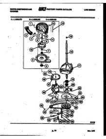 06 - Motor, Transmission And Drive Parts parts for Frigidaire Washer LA625JXW5 from AppliancePartsPros.com