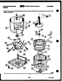 03 - Top Parts parts for Frigidaire Washer LA800JXD5 from AppliancePartsPros.com