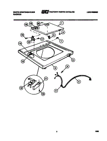 03 - Top Parts parts for Frigidaire Washer LA271LXW1 from AppliancePartsPros.com