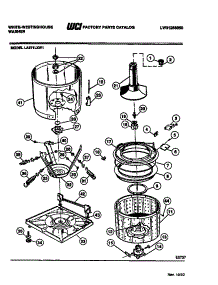 04 - Tub Detail parts for Frigidaire Washer LA271LXW1 from AppliancePartsPros.com