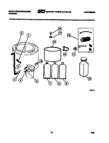 08 - Washer And Miscellaneous Parts parts for Frigidaire Washer LA271LXW1 from AppliancePartsPros.com