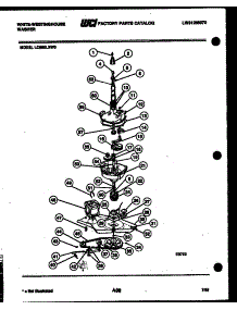 05 - Transmission Parts parts for Frigidaire Washer LC550LXW0 from AppliancePartsPros.com