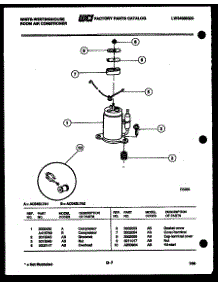 06 - Electrical Parts parts for Frigidaire Air Conditioner AC042L7A1 from AppliancePartsPros.com