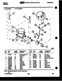 05 - System Parts parts for Frigidaire Freezer UFL1463CB from AppliancePartsPros.com