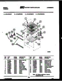 04 - Shelves And Supports parts for Frigidaire Freezer UFL2075ECW2 from AppliancePartsPros.com