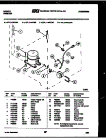05 - System Parts parts for Frigidaire Freezer UFL2164ECW1 from AppliancePartsPros.com