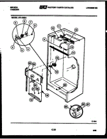 04 - Cabinet Parts parts for Frigidaire Freezer UFL1950A from AppliancePartsPros.com