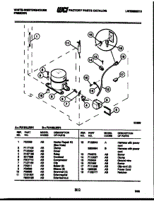 05 - System Parts parts for Frigidaire Freezer FU168LRW1 from AppliancePartsPros.com