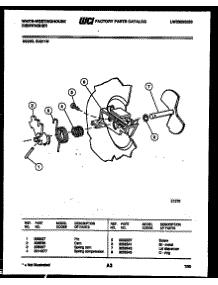 03 - Cam parts for Frigidaire Dishwasher SU211MH from AppliancePartsPros.com