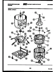 05 - Tub Detail parts for Frigidaire Washer LA470LXD1 from AppliancePartsPros.com
