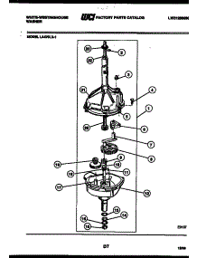 07 - Transmission Parts parts for Frigidaire Washer LA470LXD1 from AppliancePartsPros.com