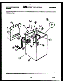 04 - Cabinet Parts parts for Frigidaire Washer LA470LXW1 from AppliancePartsPros.com