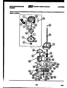 06 - Motor, Transmission And Drive Parts parts for Frigidaire Washer LA470LXW1 from AppliancePartsPros.com