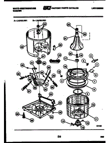 05 - Tub Detail parts for Frigidaire Washer LA415LXW1 from AppliancePartsPros.com