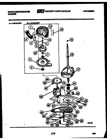 06 - Motor, Transmission And Drive Parts parts for Frigidaire Washer LA415LXW1 from AppliancePartsPros.com