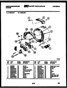 06 - Counterweights parts for Frigidaire Washer LT150LXD1 from AppliancePartsPros.com
