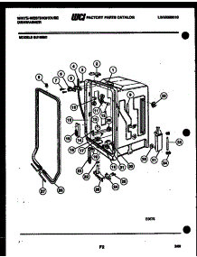 05 - Tub And Frame Parts parts for Frigidaire Dishwasher SU180MXRD1 from AppliancePartsPros.com