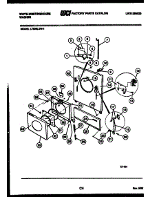 04 - Door Parts parts for Frigidaire Washer LT800LXW1 from AppliancePartsPros.com