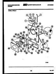 04 - Door Parts parts for Frigidaire Washer LT700LXW1 from AppliancePartsPros.com