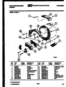08 - Counterweights parts for Frigidaire Washer LT700LXW1 from AppliancePartsPros.com