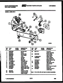 03 - Console And Control Parts parts for Frigidaire Washer LC590LXW0 from AppliancePartsPros.com