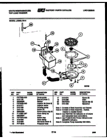 04 - Drain And Recirculate Parts parts for Frigidaire Washer LC590LXD0 from AppliancePartsPros.com