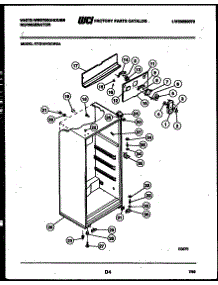 03 - Cabinet Parts parts for Frigidaire Refrigerator RTG15VGCF2A from AppliancePartsPros.com