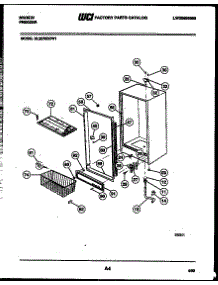 03 - Cabinet Parts parts for Frigidaire Freezer UL2075ECW1 from AppliancePartsPros.com