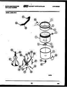 05 - Tubs And Water Inlet parts for Frigidaire Washer LC590LXD2 from AppliancePartsPros.com