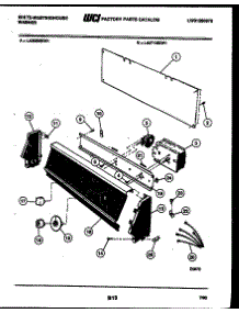 05 - Console And Control Parts parts for Frigidaire Washer LA300MXW1 from AppliancePartsPros.com