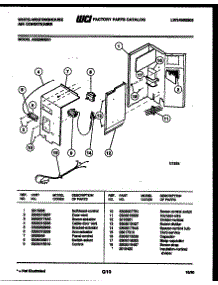 03 - Electrical Parts parts for Frigidaire Air Conditioner AS226N2K1 from AppliancePartsPros.com