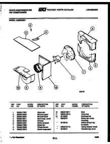 04 - Air Handling Parts parts for Frigidaire Air Conditioner AS226N2K1 from AppliancePartsPros.com