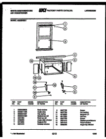 06 - Cabinet And Installation Parts parts for Frigidaire Air Conditioner AS226N2K1 from AppliancePartsPros.com