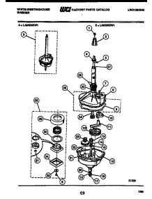 04 - Transmission Parts parts for Frigidaire Washer LA625MXD1 from AppliancePartsPros.com