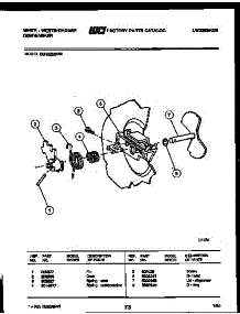 03 - Cam parts for Frigidaire Dishwasher SU180MXF2 from AppliancePartsPros.com