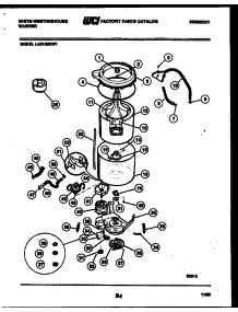 03 - Tub Detail parts for Frigidaire Washer LA510MXW1 from AppliancePartsPros.com