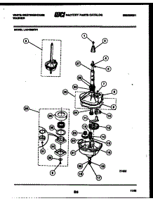 04 - Transmission Parts parts for Frigidaire Washer LA510MXD1 from AppliancePartsPros.com